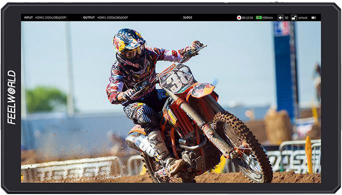 Feelworld Monitor CUT6S 6"""" recording monitor w. SDI