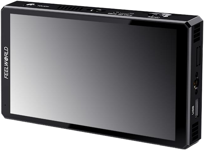 Feelworld Monitor CUT6S 6"""" recording monitor w. SDI - 4