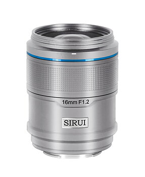 SIRUI Sniper 16mm F1.2 APS-C/S35 Auto-Focus Lens 
(E Mount, Silver)