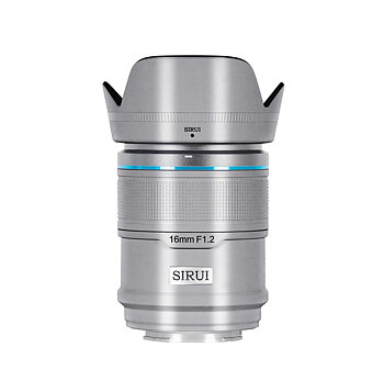 SIRUI Sniper 16mm F1.2 APS-C/S35 Auto-Focus Lens 
(E Mount, Silver)