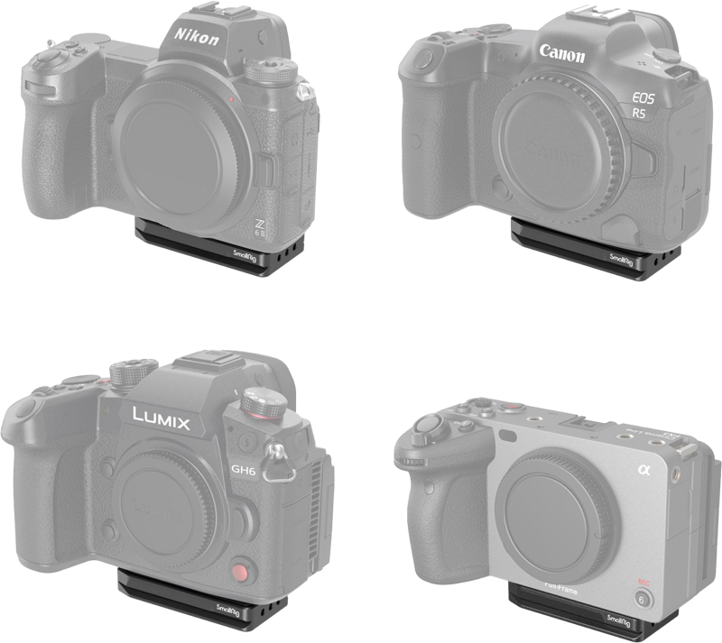 SmallRig 4150 Mount Plate Quick Release (ARCA) for AirTag - 5