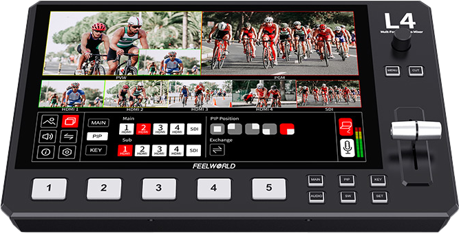 Feelworld Video Mixer L4 - 3