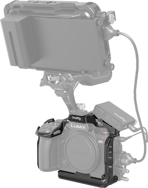 SmallRig 4023 Black Mamba Cage For Panasonic Lumix S5 II & S5 IIX - 4