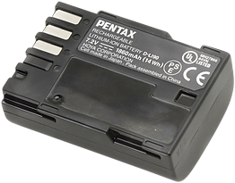 Ricoh/Pentax Pentax DSLR Li-Ion Battery D-Li90 for K-1