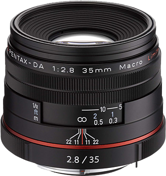 Ricoh/Pentax Pentax HD DA 35mm f/2.8 Macro Limited Black