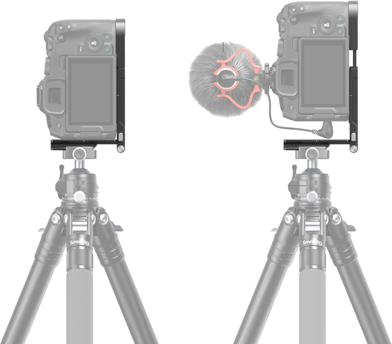 SmallRig 4211 Foldable L-Shape Mount Plate For Canon EOS R8 - 5