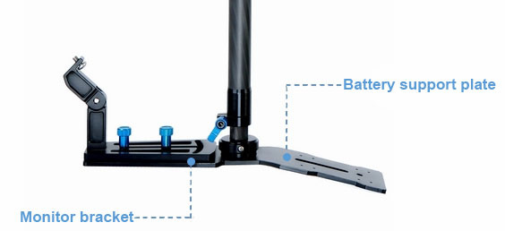 Steadycam Sled Leopard 201 Standard - 2