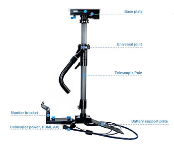 Steadycam Sled Leopard 202 Deluxe