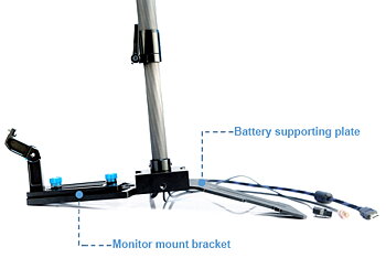 Steadycam Sled Leopard 202 Deluxe