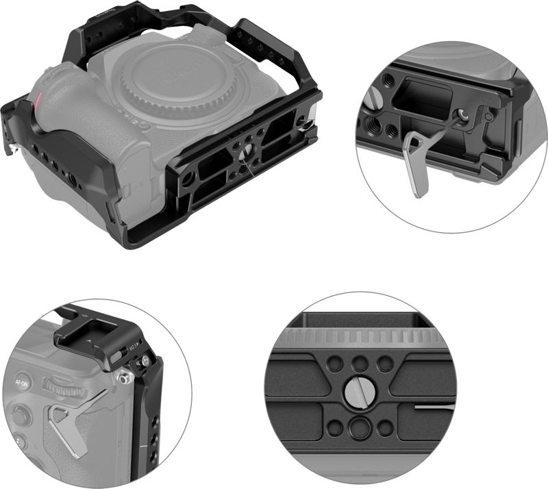 SmallRig 3940 Cage For Nikon Z 8 - 3
