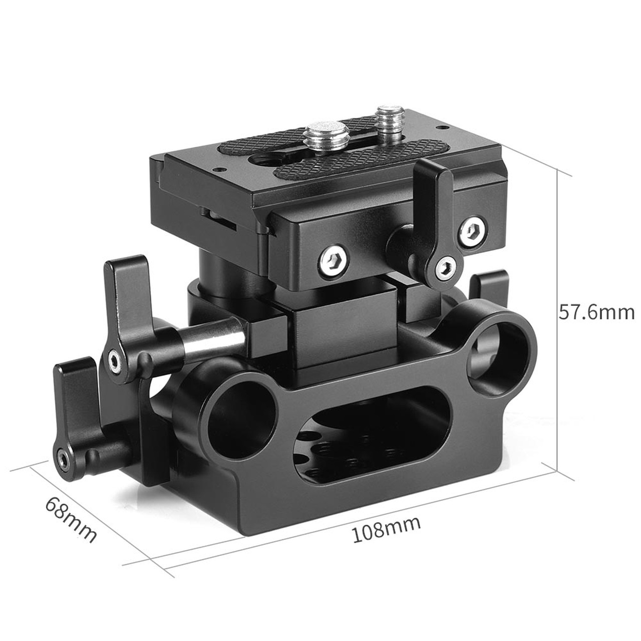 SmallRig Universal 15mm Rail Support System Baseplate 2272 - 3