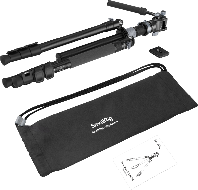 SmallRig 4221 Travel Video Tripod Kit - 5