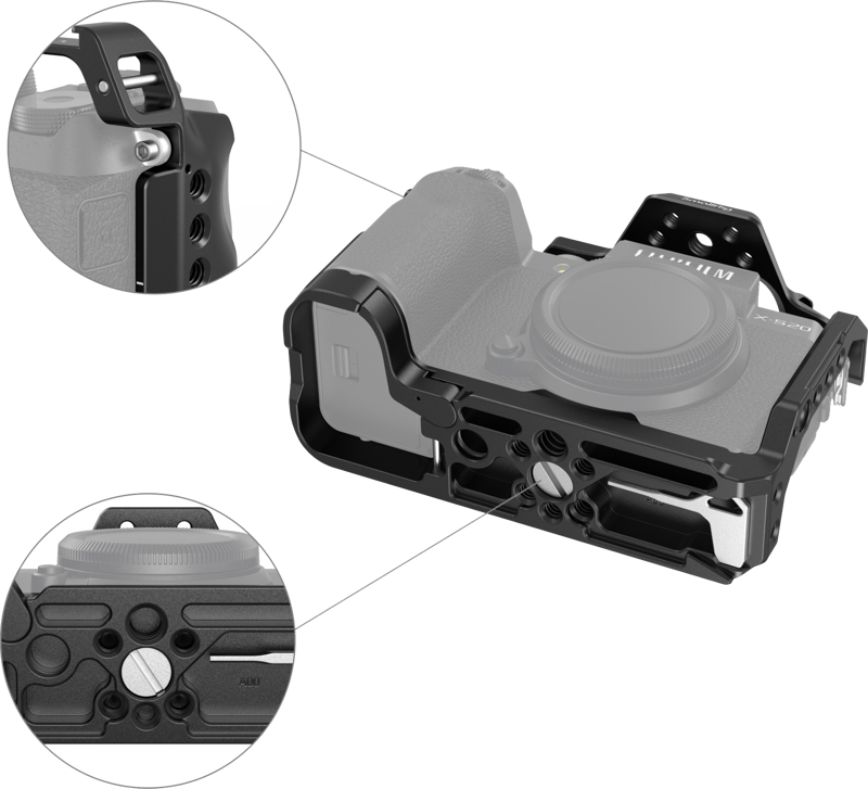SmallRig 4230 Cage for Fujifilm X-S20 - 3