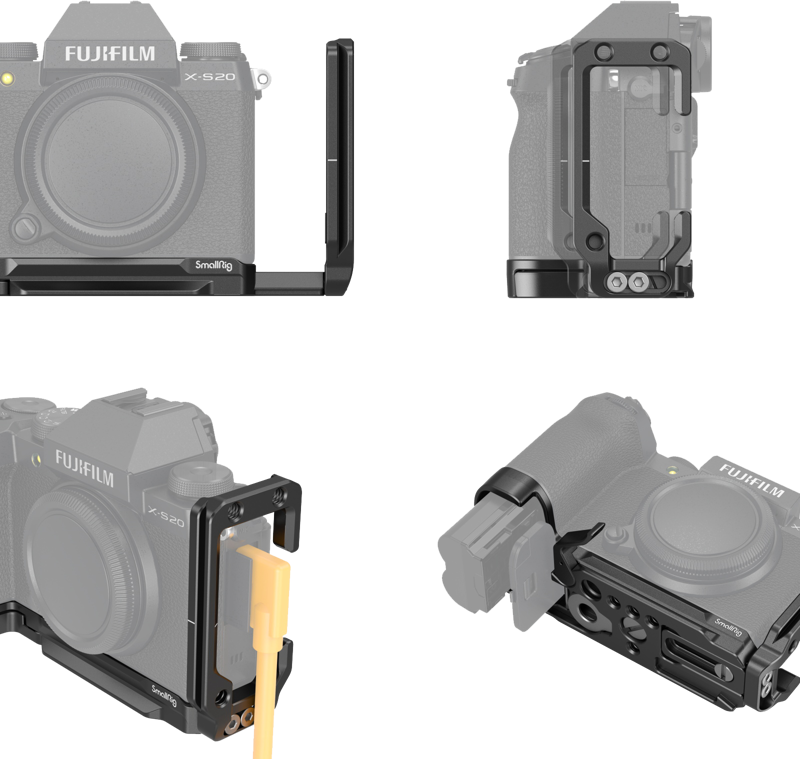 SmallRig 4231 L-Shape Mount Plate for Fujifilm X-S20 - 3