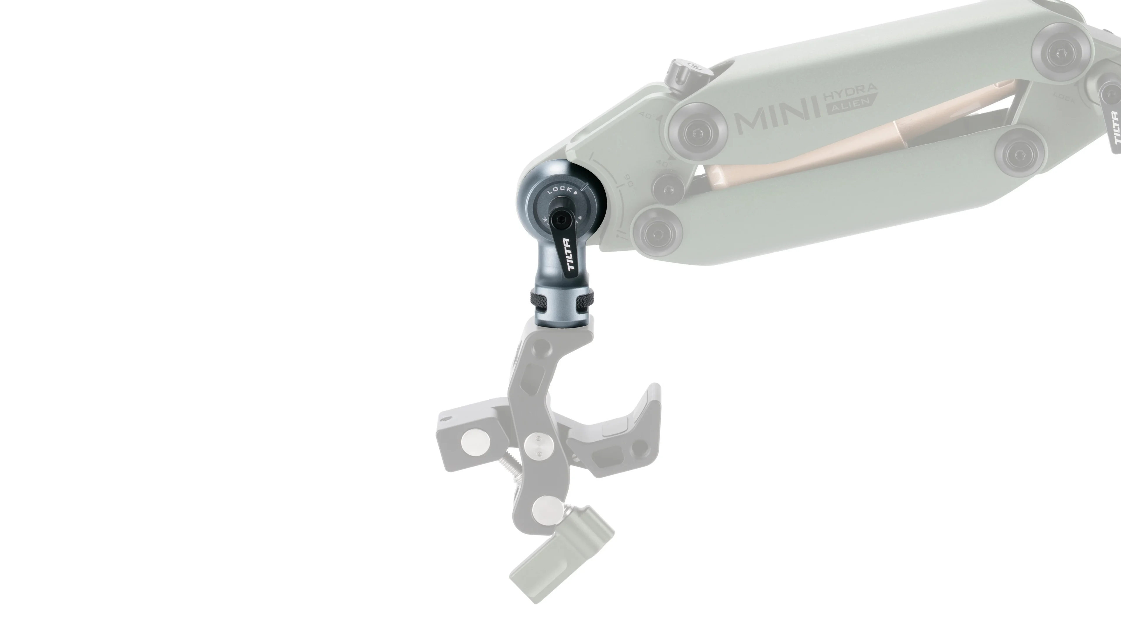 Tilta 1/4"-20 Mounting Bracket for Hydra Alien Mini - Titanium Gray - 7