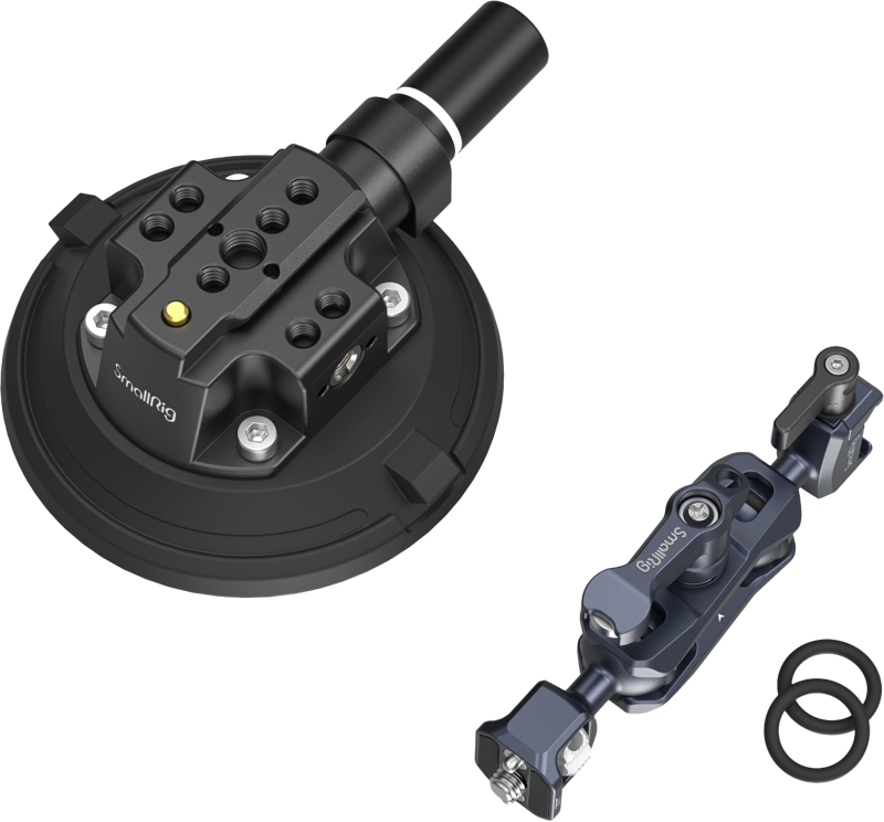 SmallRig 4236 4" Suction Cup Camera Mounting Support Kit for Vehicle Shooting - 2