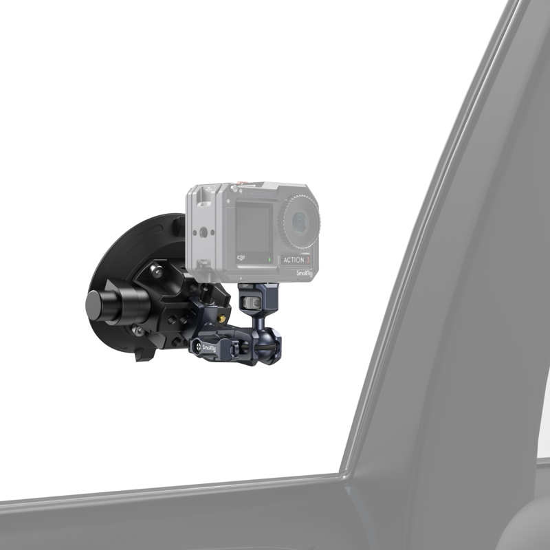 SmallRig 4236 4" Suction Cup Camera Mounting Support Kit for Vehicle Shooting - 3