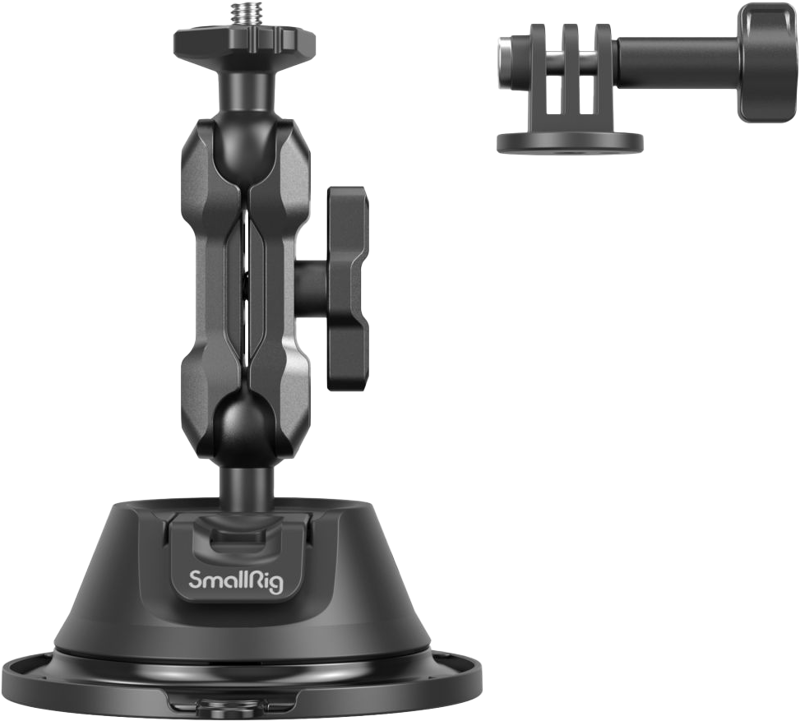 SmallRig 4193 Portable Suction Cup Mount Support for Action Cameras SC-1K - 2