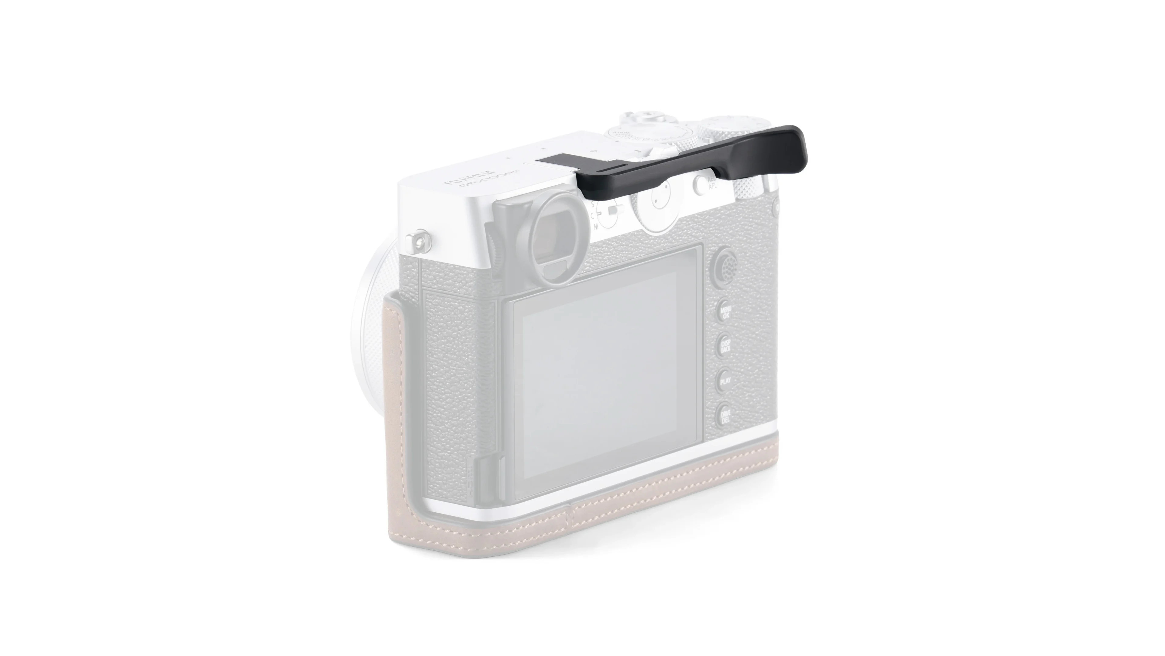 Tilta Hot Shoe Thumb Bracket for Fujifilm GFX100RF - Silver - 4