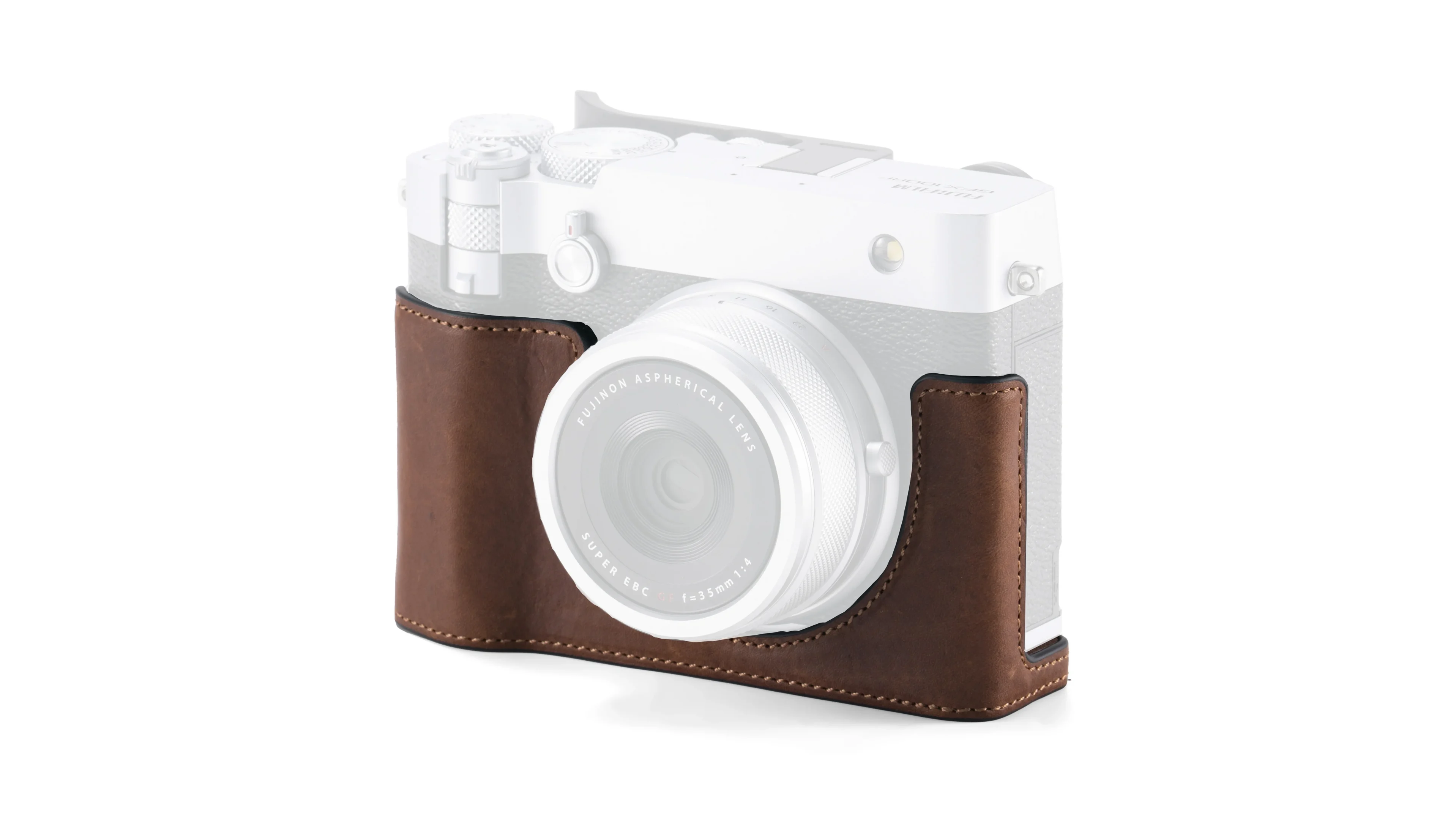 Tilta Leather Camera Case for Fujifilm GFX100RF - Brown - 9
