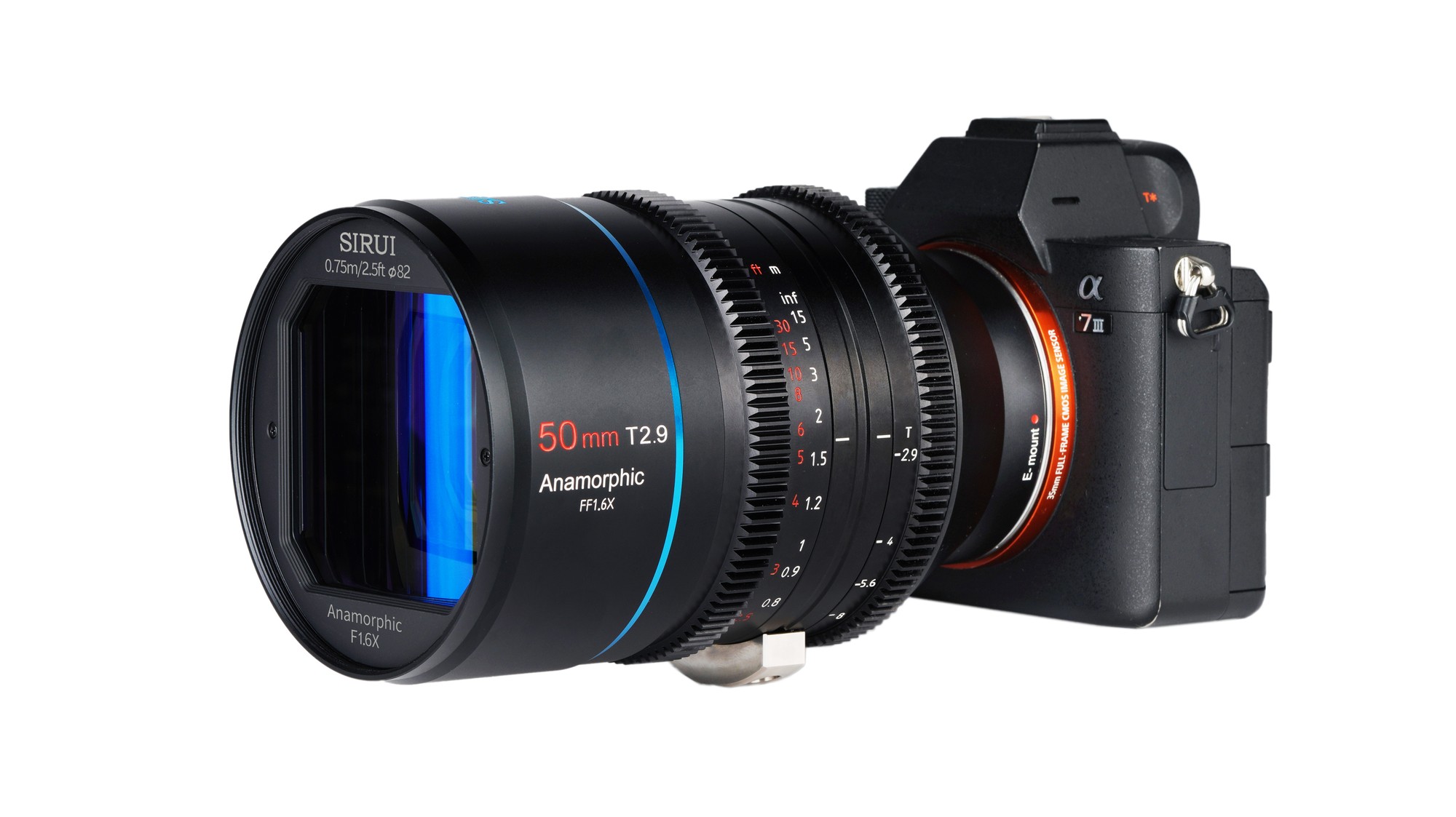 SIRUI Venus 50mm T2.9 1.6x Full-Frame Anamorphic lens (RF mount) - 7