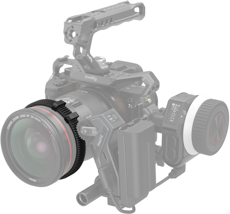 SmallRig 4187 Focus Gear Ring Seamless Kit (72-74 / 75-77 / 78-80 / 81-83 mm) - 4