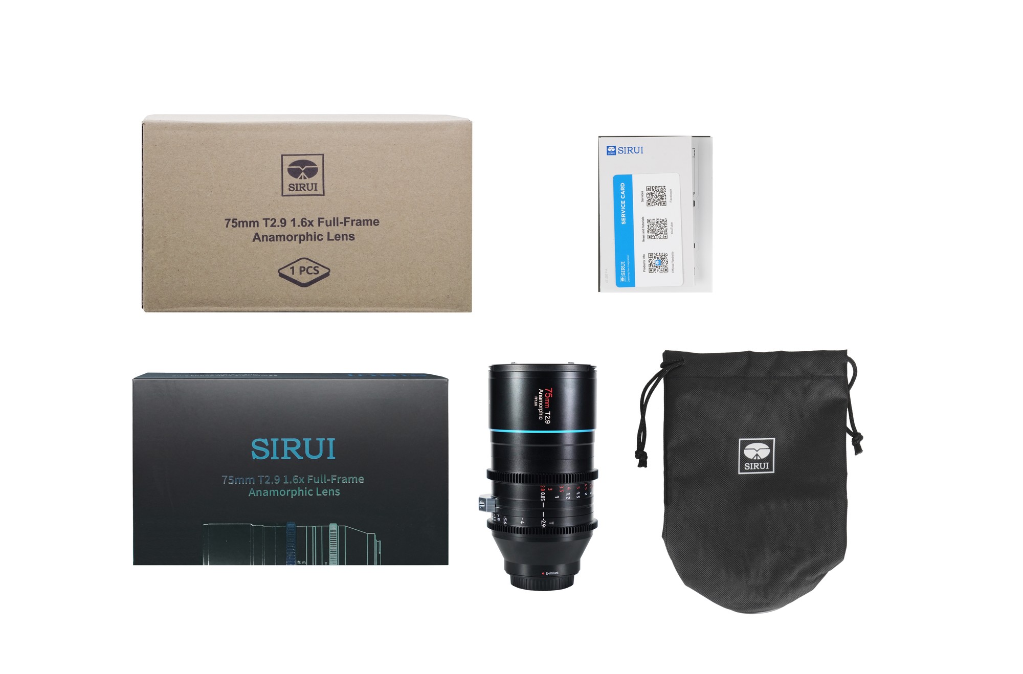SIRUI Venus 75mm T2.9 1.6x Full-Frame Anamorphic lens(Z mount) - 8