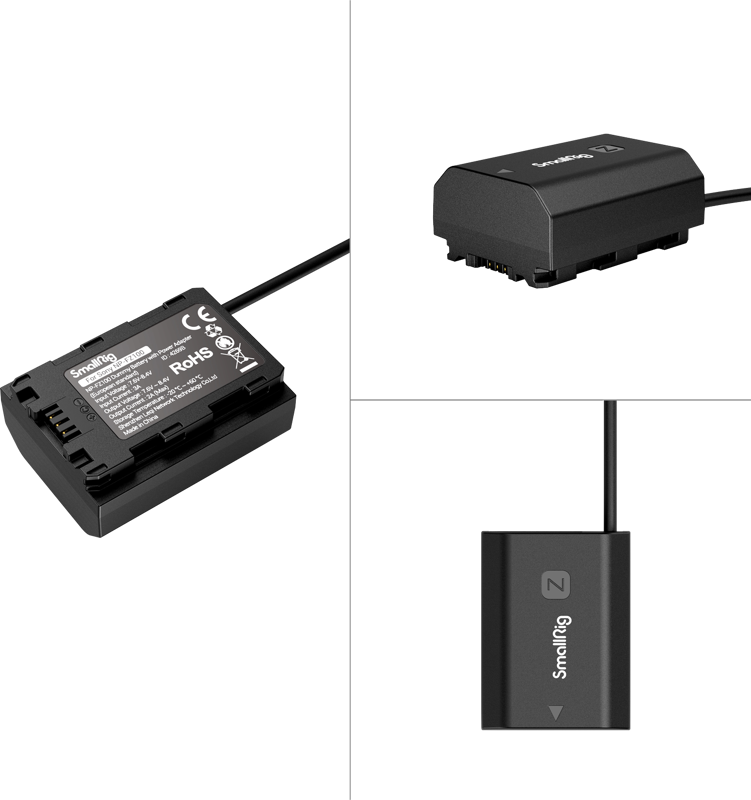 SmallRig 4269 Dummy Battery with Power adapter (EU) NP-FZ100 - 3