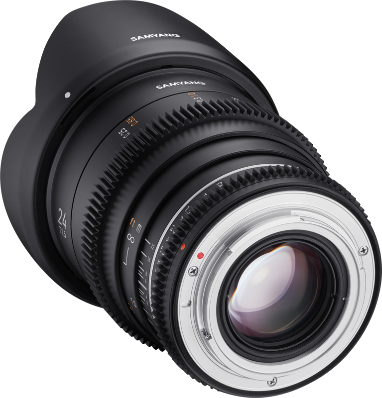 Samyang 24mm T1.5 VDSLR MK2 MFT - 4