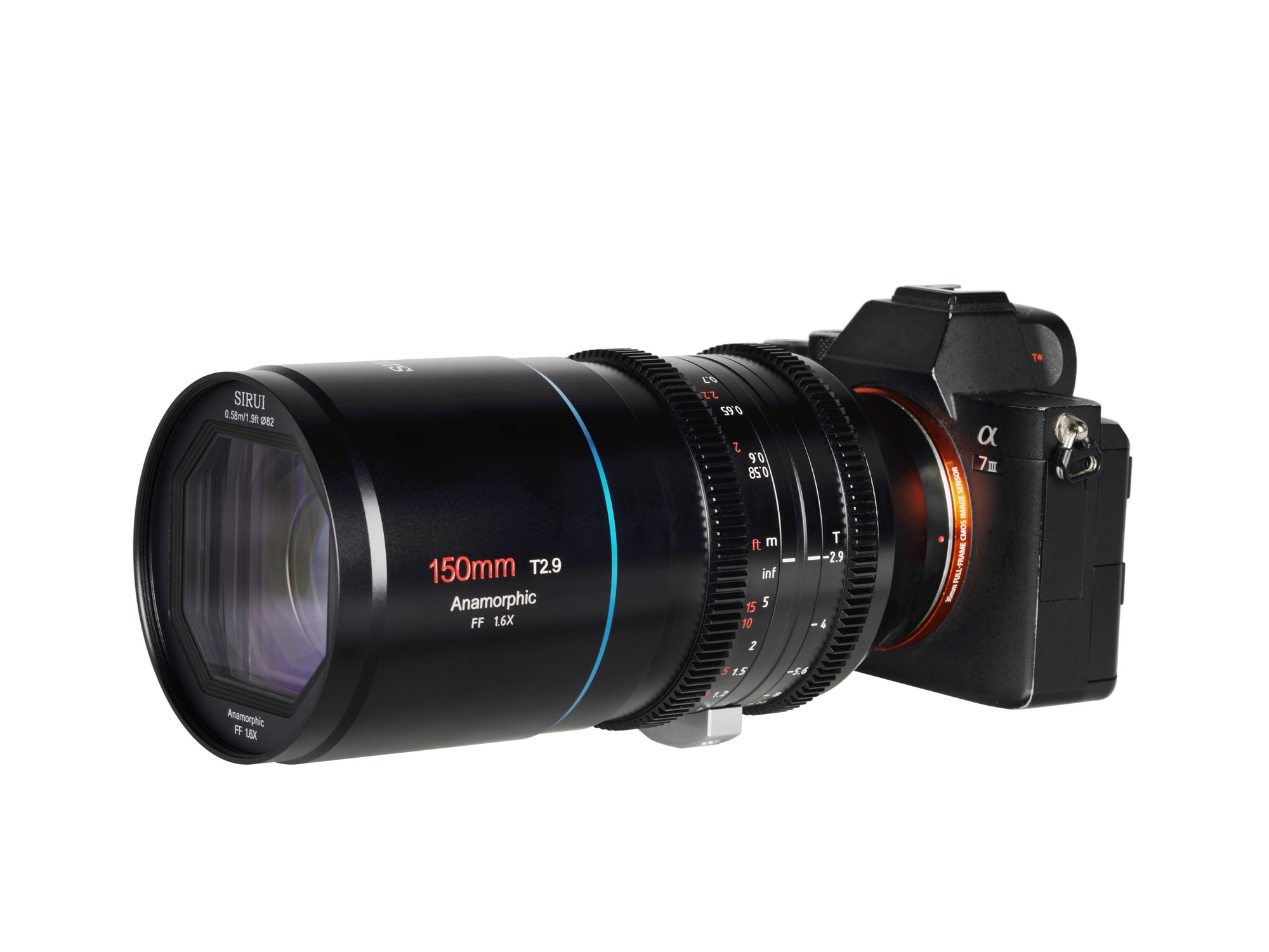SIRUI Venus 150mm T2.9 1.8x Full-Frame Anamorphic lens(E mount) - 2