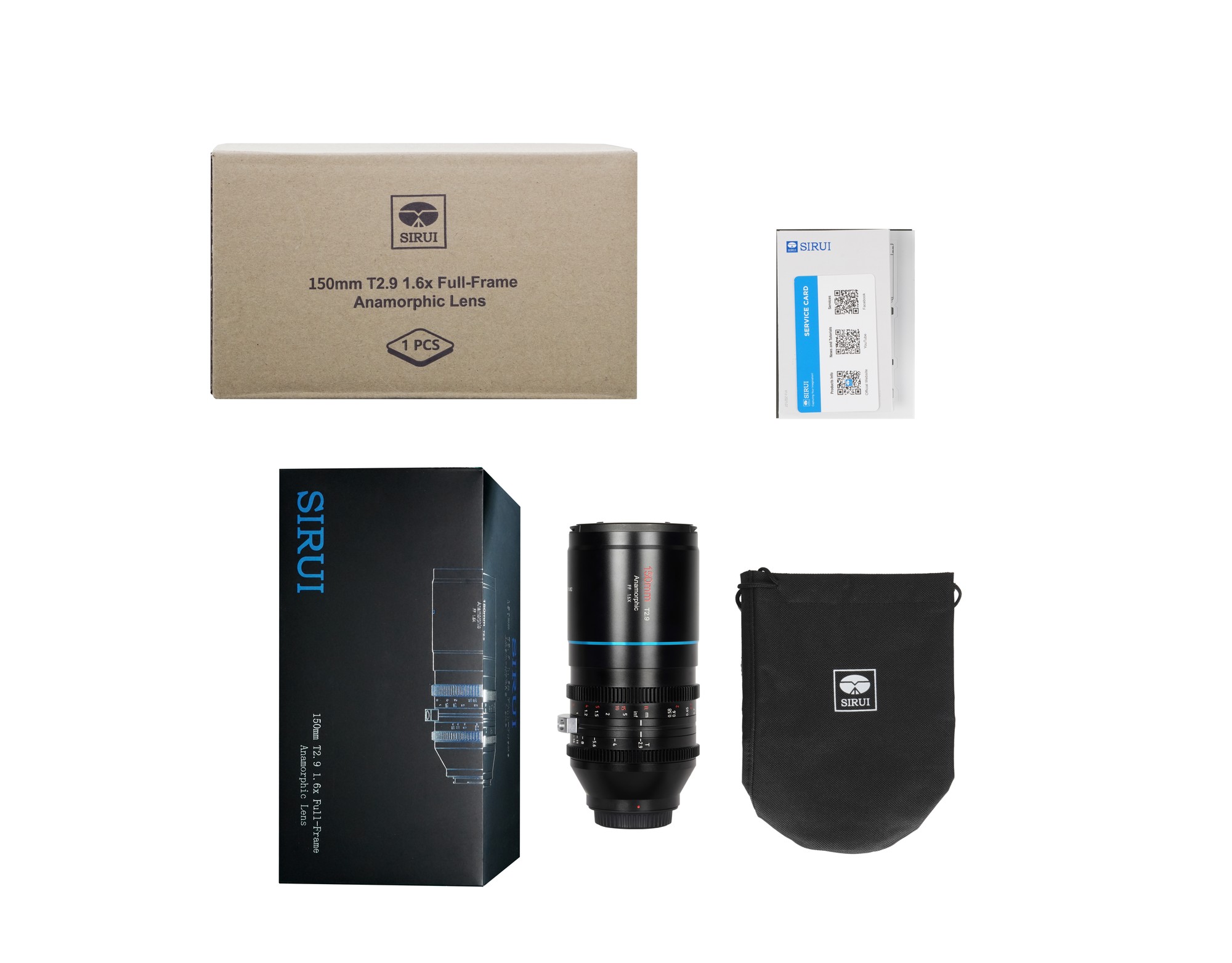 SIRUI Venus 150mm T2.9 1.8x Full-Frame Anamorphic lens(Z mount) - 9