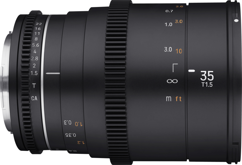 Samyang 35mm T1.5 VDSLR MK2 MFT - 5