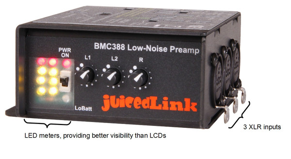 BMC388 Blackmagic Cinema Camera Preamp - 10
