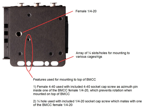 BMC388 Blackmagic Cinema Camera Preamp - 11