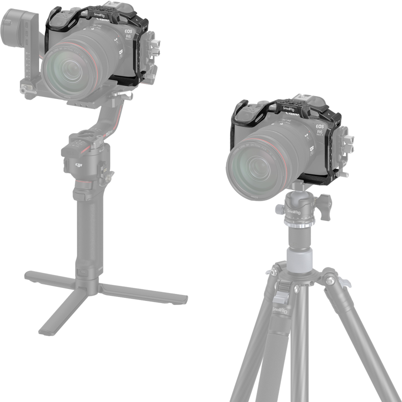SmallRig 4161 Camera Cage Black Mamba for Canon EOS R6 MII - 4