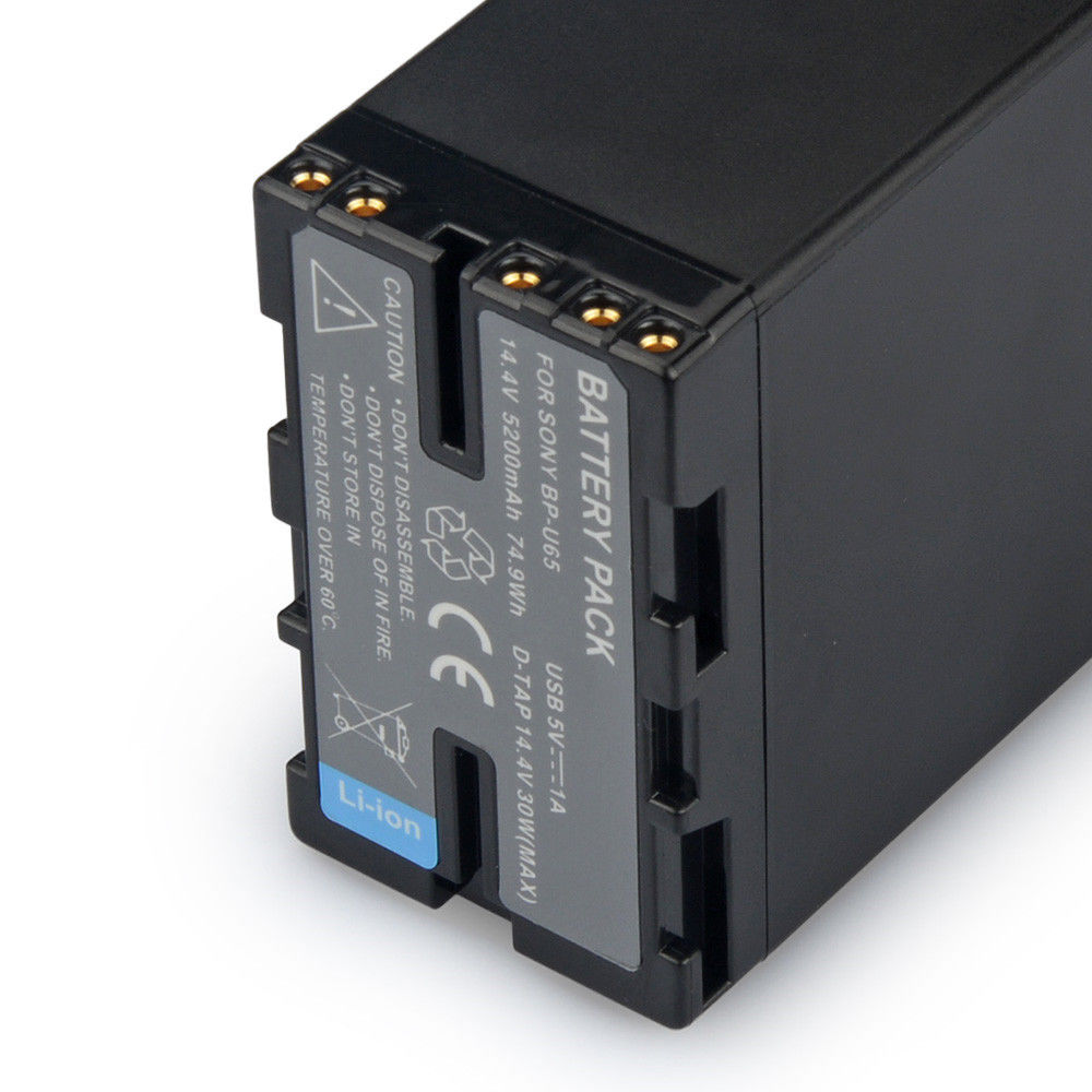 Battery BP-U65   D-tap  Usb - 4