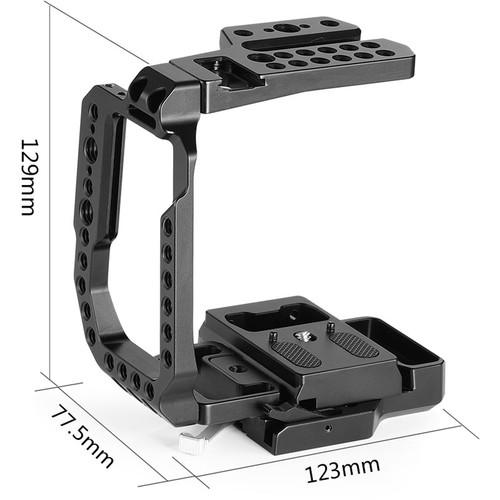 SmallRig QR Half Cage for Blackmagic Design Pocket Cinema Camera 4K 2255 - 3
