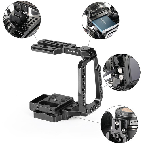 SmallRig QR Half Cage for Blackmagic Design Pocket Cinema Camera 4K 2255 - 6