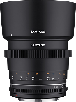 Samyang 85mm T1.5 VDSLR MK2 Canon EF