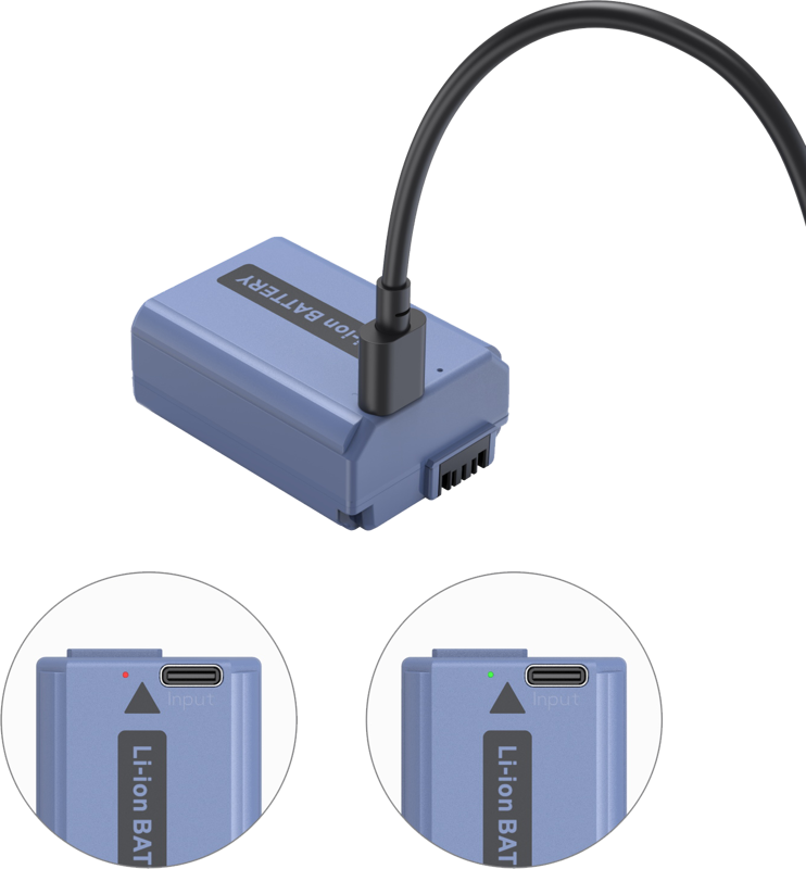 SmallRig 4330 Camera Battery USB-C Rechargable NP-FW50 - 5