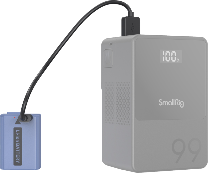 SmallRig 4330 Camera Battery USB-C Rechargable NP-FW50 - 6