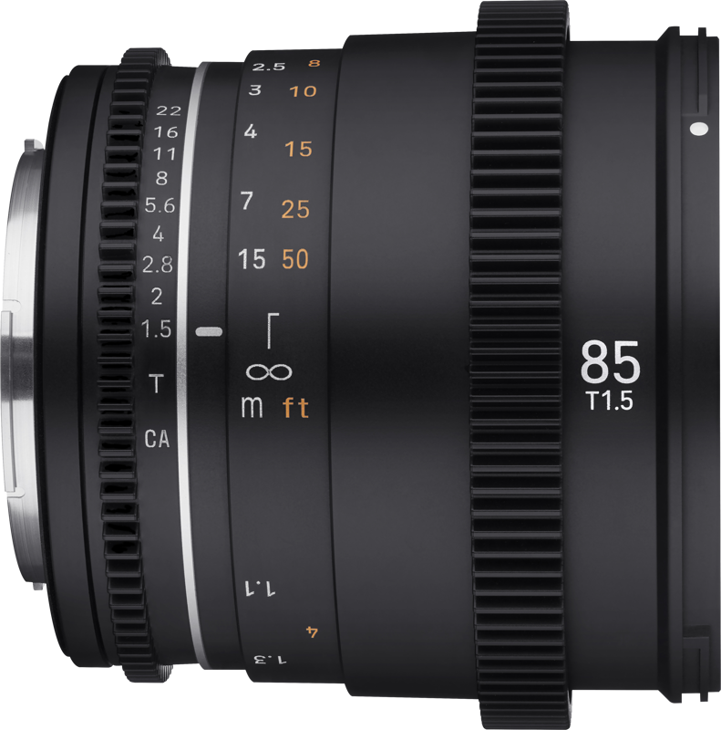 Samyang 85mm T1.5 VDSLR MK2 Canon RF - 5