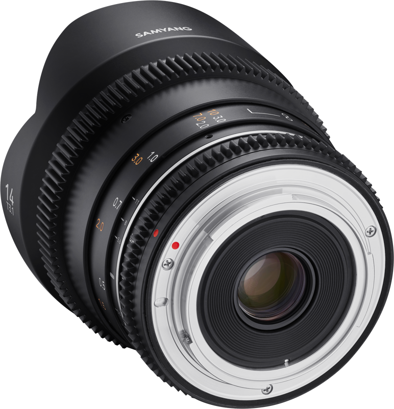 Samyang 14mm T3.1 VDSLR MK2 Canon EF – för filmskapare - 10