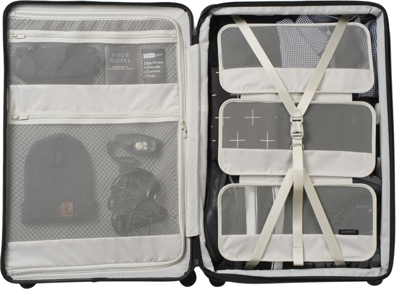 Gomatic METHOD Luggage Check-In, Black – för filmskapare - 5