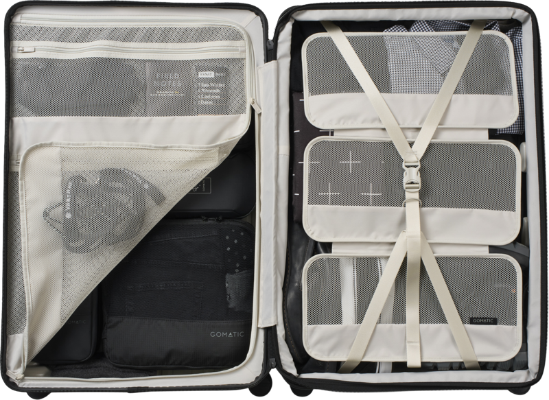 Gomatic METHOD Luggage Check-In, Black – för filmskapare - 6