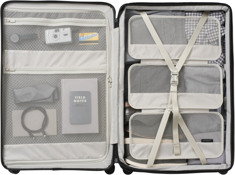 Gomatic METHOD Luggage Check-In, Gray - 6