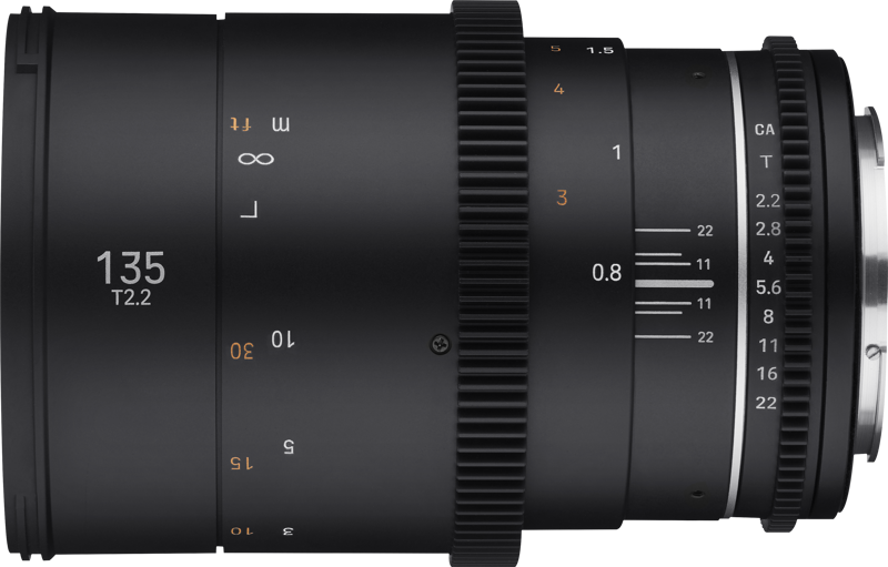 Samyang 135mm T2.2 VDSLR MK2 Canon EF - 4