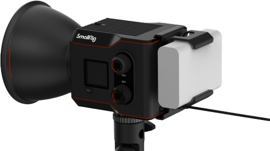 SmallRig 4376 LED Video Light COB RC 60B with Powerbank Clamp - 2