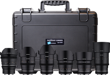 Samyang 6 KIT 14/24/35/50/85/135 VDSLR MK2 Canon EF + Hardcase