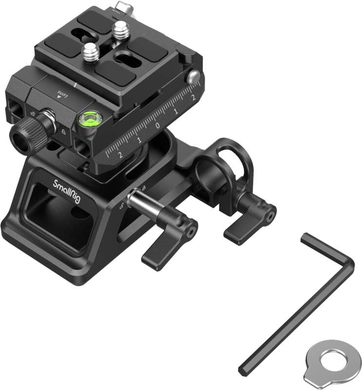 SmallRig 4233 Height adjustable Mount Plate Kit Universal ARCA & Manfrotto compatible - 3